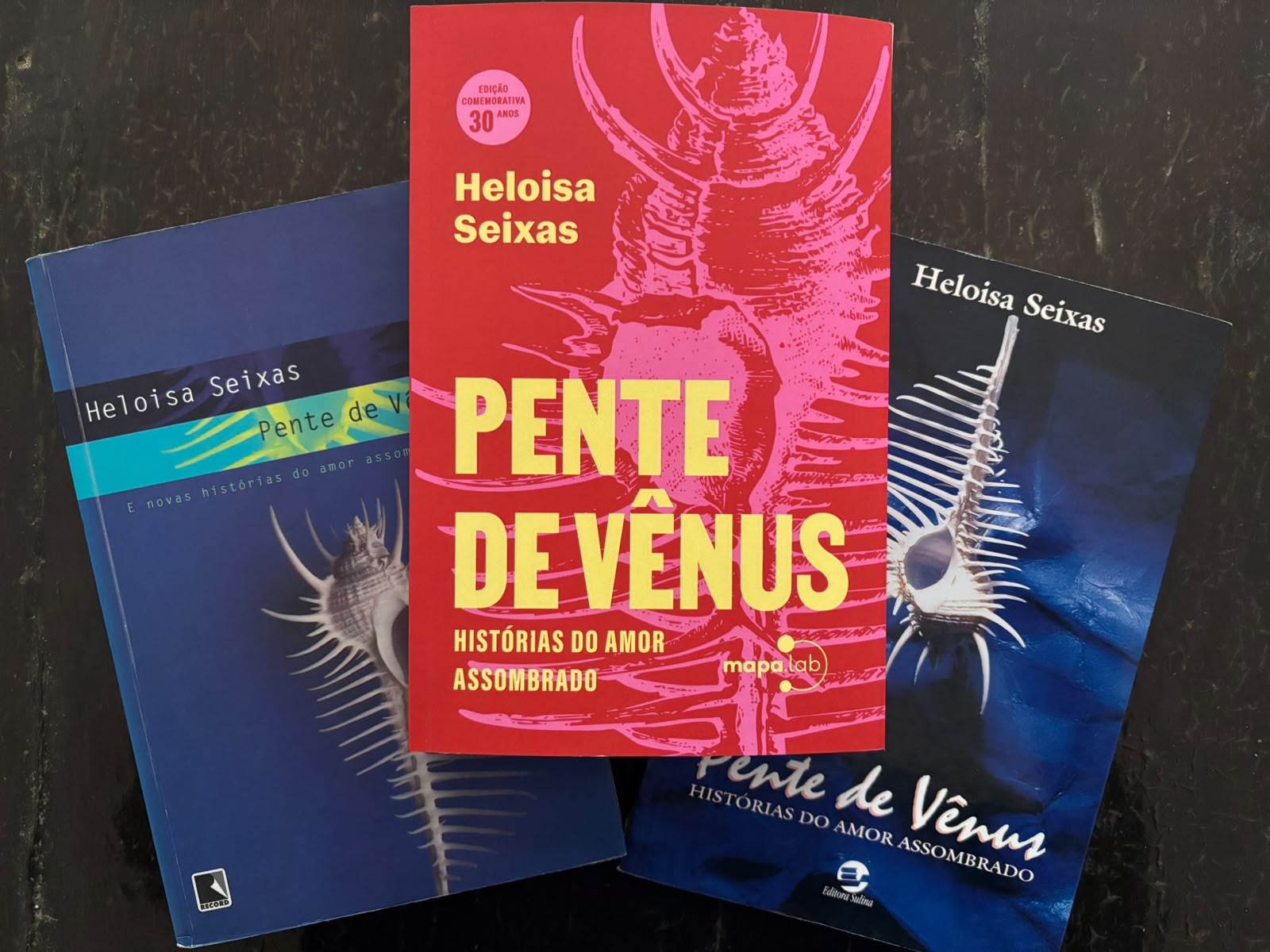 Capa do livro Pente de Vênus — Histórias do amor assombrado